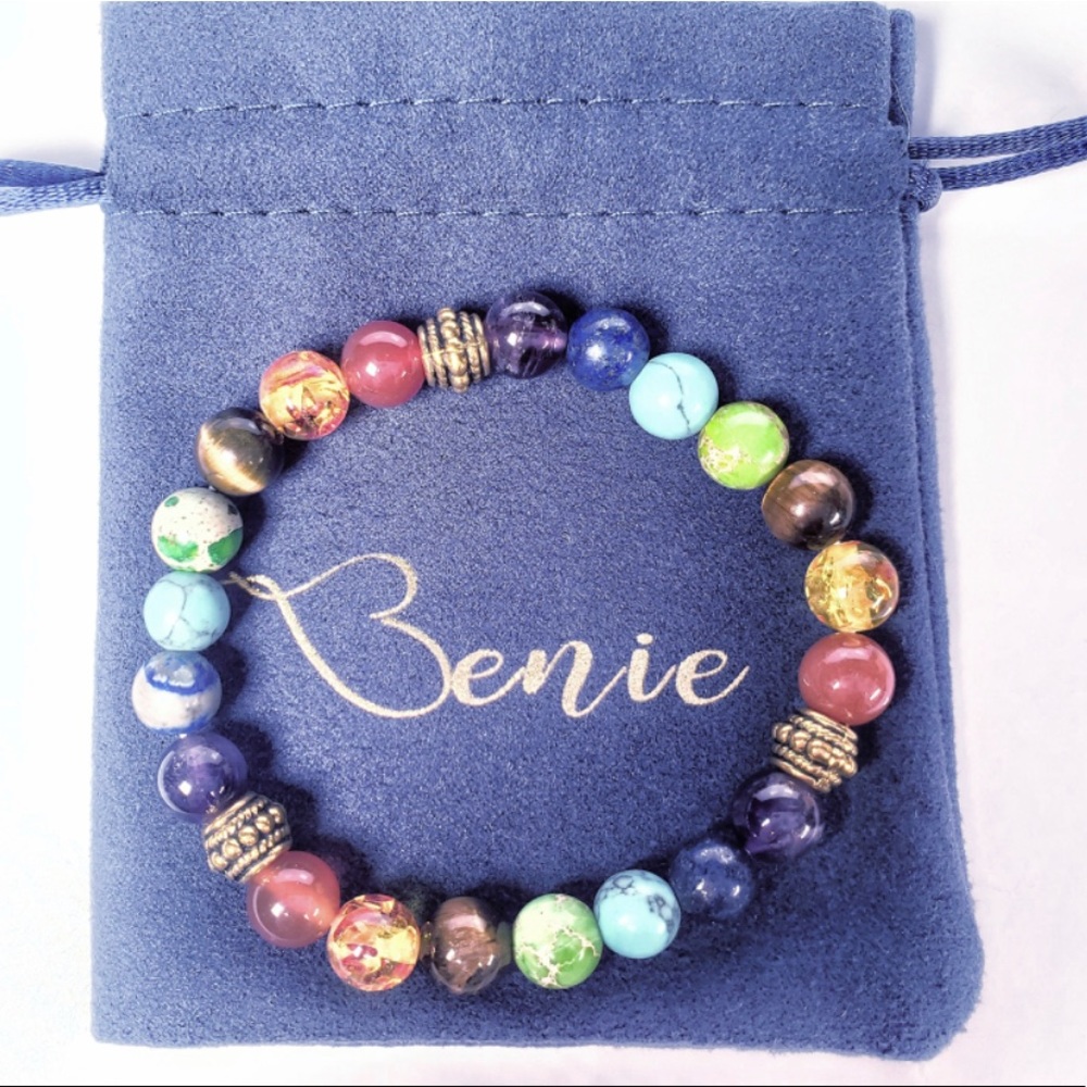 7 Chakra Stones Bracelet